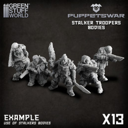 Stalker Troopers Bodies | Resin items