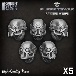 Têtes Raider | Articles en résine