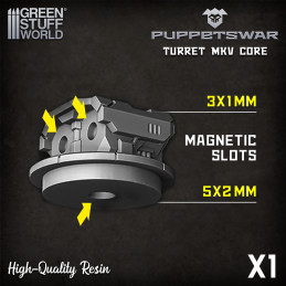 Turret MKV core | Resin items
