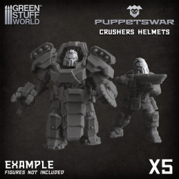 Crushers helmets | Resin items