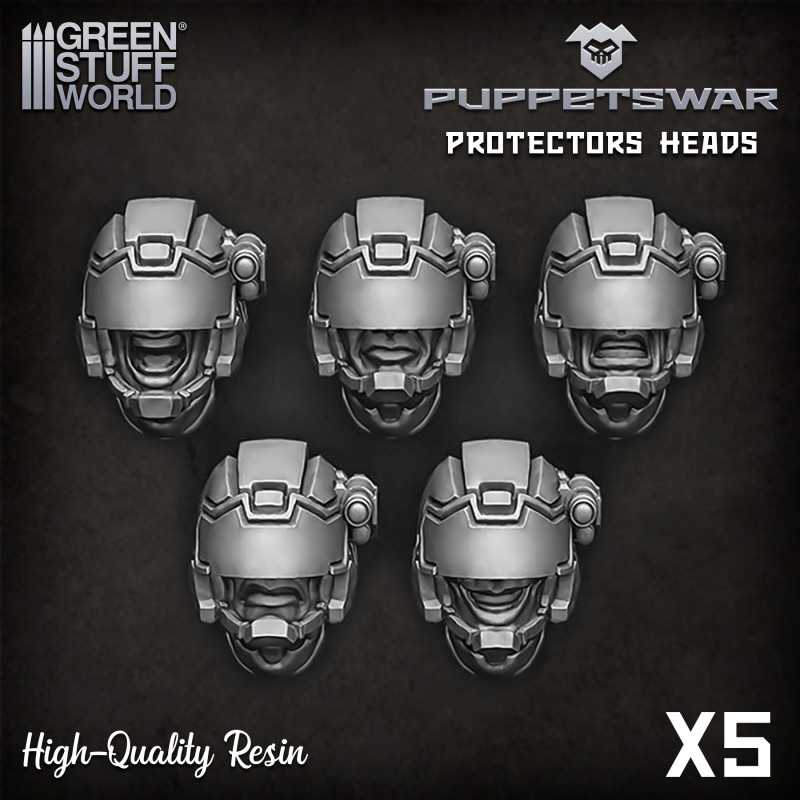 Protectors heads | Resin items Protectors heads | Resin items