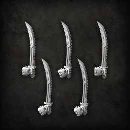 Puppetswar - Saw Scimitars - Right Resin items