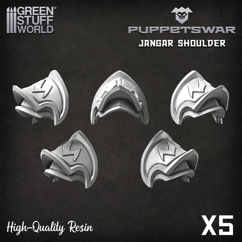 PuppetsWar - Jangar Shoulder Pads Resin items PuppetsWar - Jangar Shoulder Pads Resin items