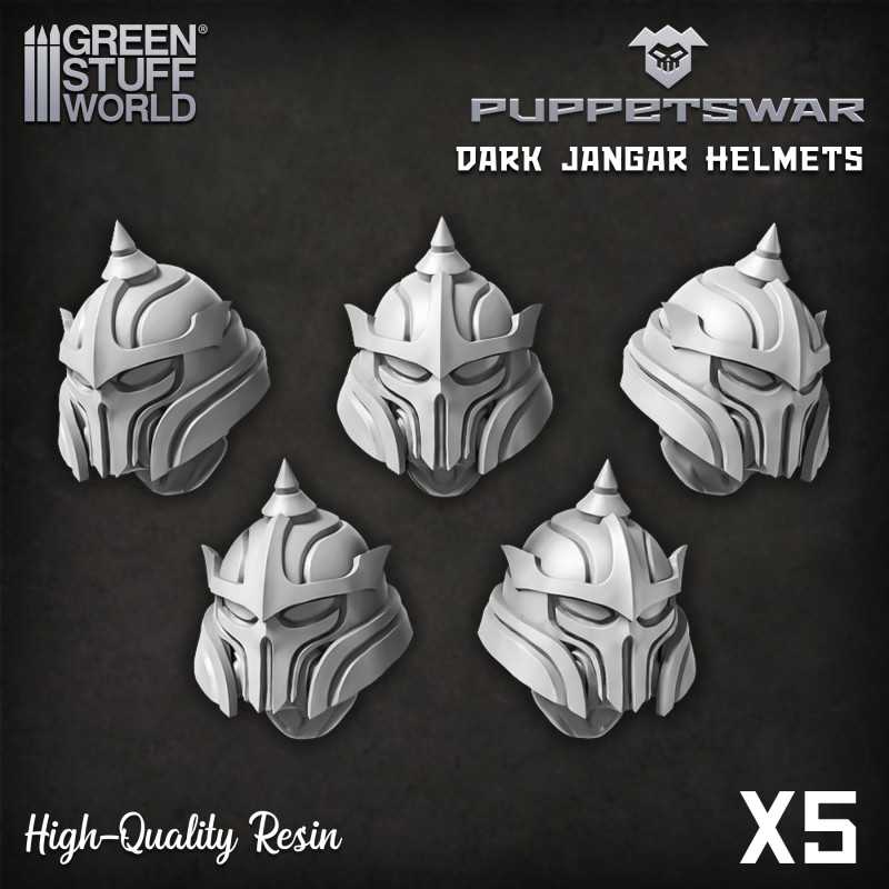 PuppetsWar - Dark Jangar Helmets Resin items PuppetsWar - Dark Jangar Helmets Resin items