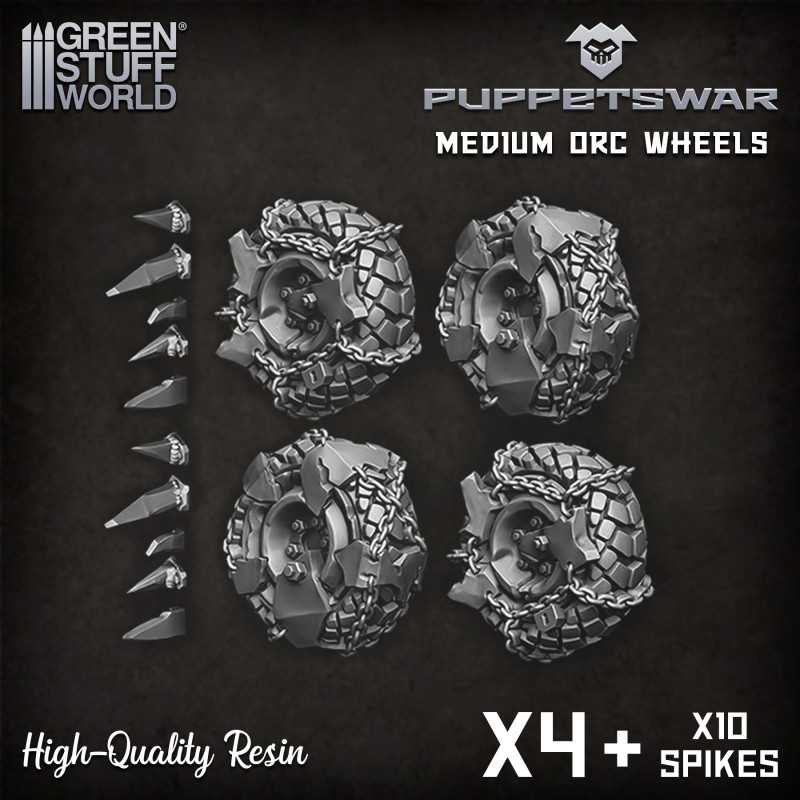 Turret - Medium Orc Wheels | Resin items Turret - Medium Orc Wheels | Resin items