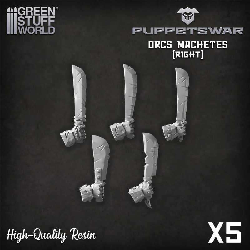 Orcs Machetes - Right Resin items