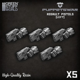 Assault Pistols - Left | Resin items