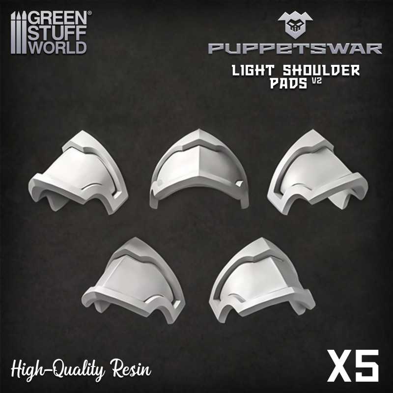 Light Shoulder Pads 2 Resin items Light Shoulder Pads 2 Resin items