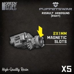 Assault Handguns - Right | Resin items