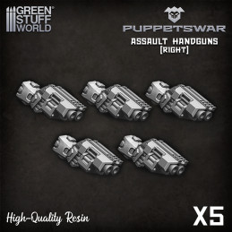 Assault Handguns - Right | Resin items