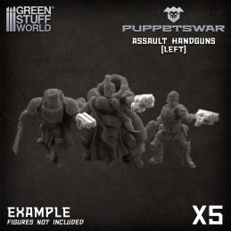 Assault Handguns - Left | Resin items