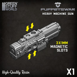 Schweres Maschinengewehr | Waffen und Fahrzeugzubehör | Harz-Artikel