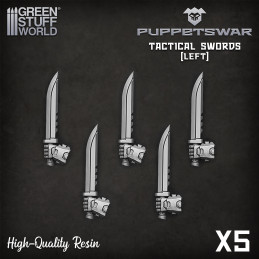 Tactical Swords - Left Resin items