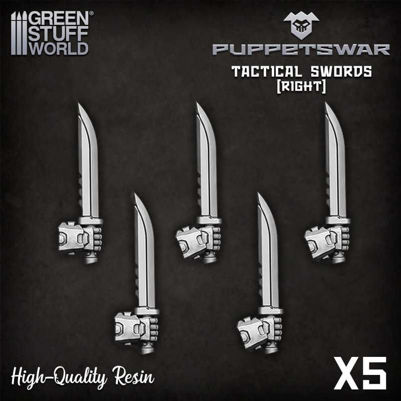 PuppetsWar - Épées tactiques - Droite | Armes et accessoires d'infanterie PuppetsWar - Épées tactiques - Droite | Armes et accessoires d'infanterie