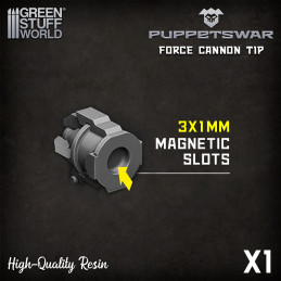 Turret - Force Cannon Tip | Resin items