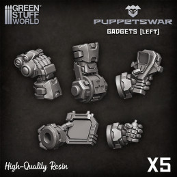 Gadgets - Left | Resin items