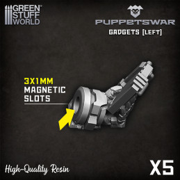 Gadgets - Left | Resin items