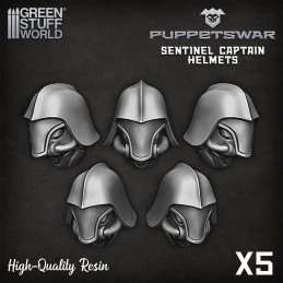 Sentinel Captain Helmets Resin items
