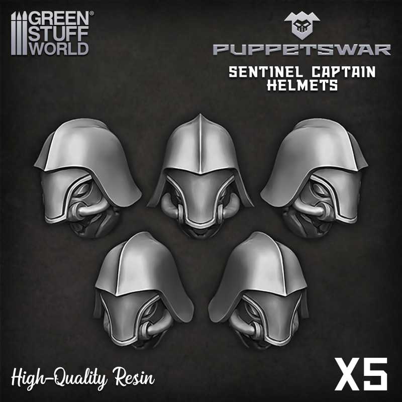 Sentinel Captain Helmets Resin items