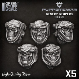 Têtes Desert Reapers | Articles en résine