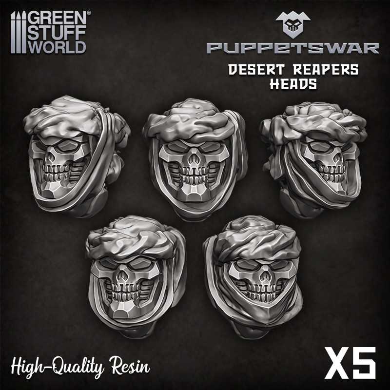 Desert Reapers heads | Resin items Desert Reapers heads | Resin items
