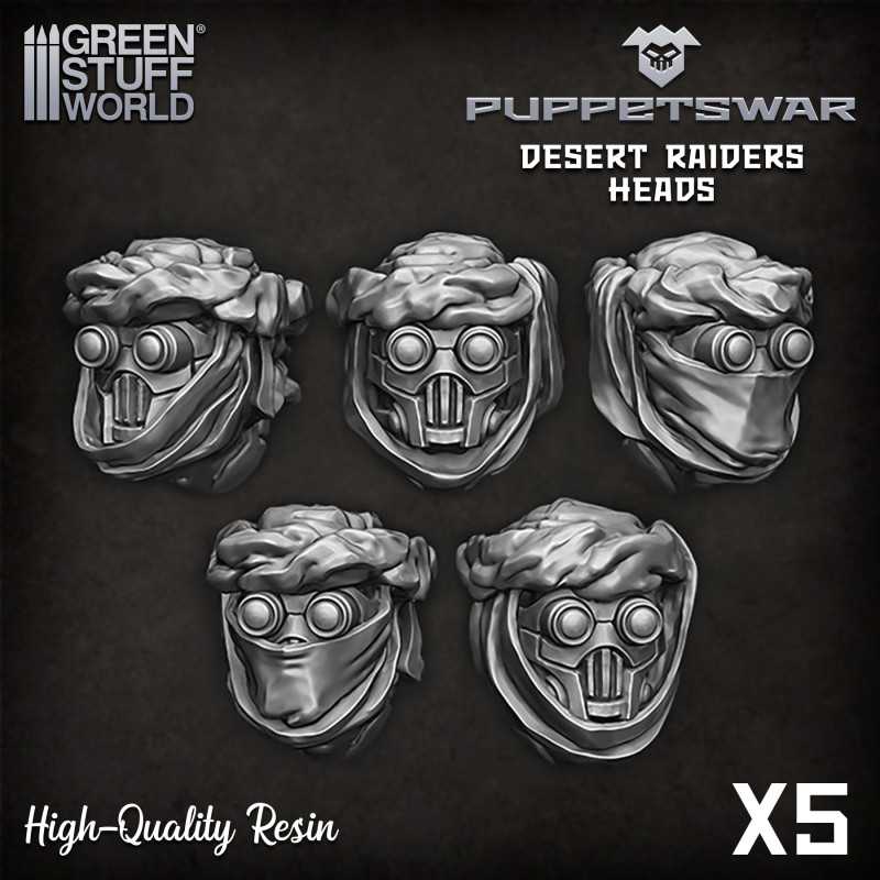Desert Raiders heads | Resin items Desert Raiders heads | Resin items