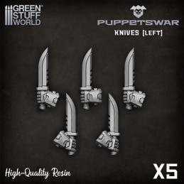 Knives - Left | Resin items