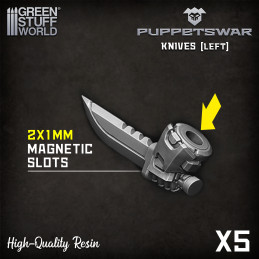 Knives - Left | Resin items