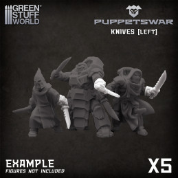 Knives - Left | Resin items