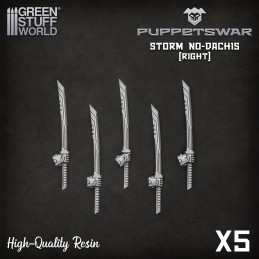Nodachi Swords - Right Resin items