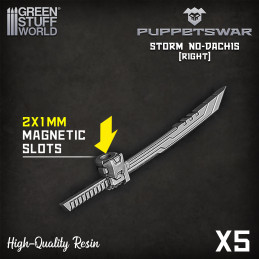 Nodachi Swords - Right Resin items