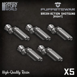 Break-action Shotguns - Right | Resin items