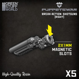 Break-action Shotguns - Right | Resin items