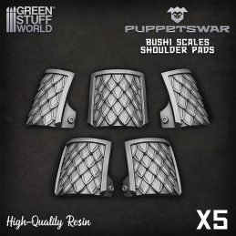 Bushi Scales Schulterpolster