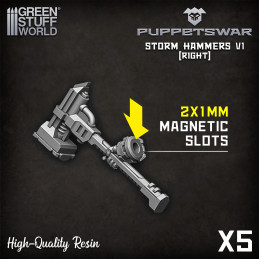 Storm Hammers 2 - Right | Resin items