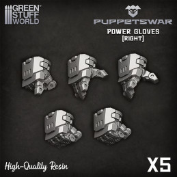 Gloves - Right | Resin items