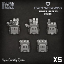 Gloves - Right | Resin items