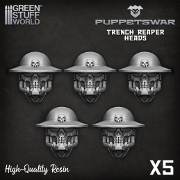 Trench Reaper heads | Resin items