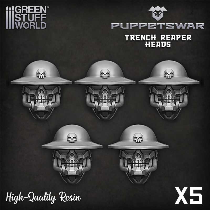 Trench Reaper heads | Resin items
