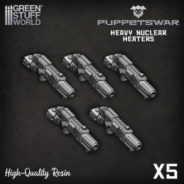 Heavy Nuclear Heaters - Right Resin items