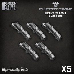 Heavy Plasma Pistols - Right Resin items