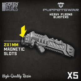 Heavy Plasma Pistols - Right Resin items