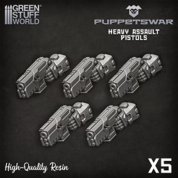Heavy Assault Pistols - Left Resin items