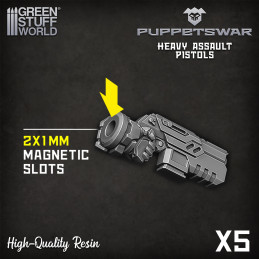 Heavy Assault Pistols - Left Resin items