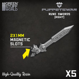 Rune Swords - Right | Resin items