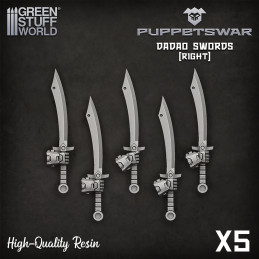 Dadao Swords - Right | Resin items