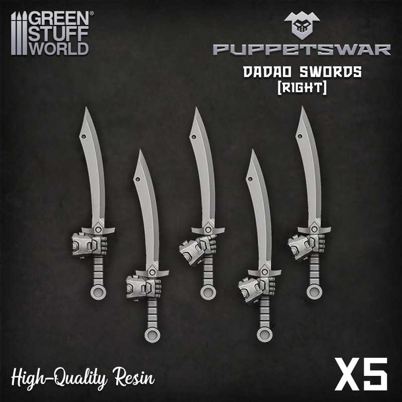 Dadao Swords - Right | Resin items Dadao Swords - Right | Resin items