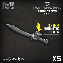 Dadao Swords - Right | Resin items