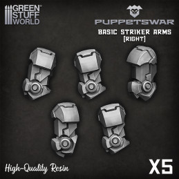 Basic Striker Arms - Right | Resin items