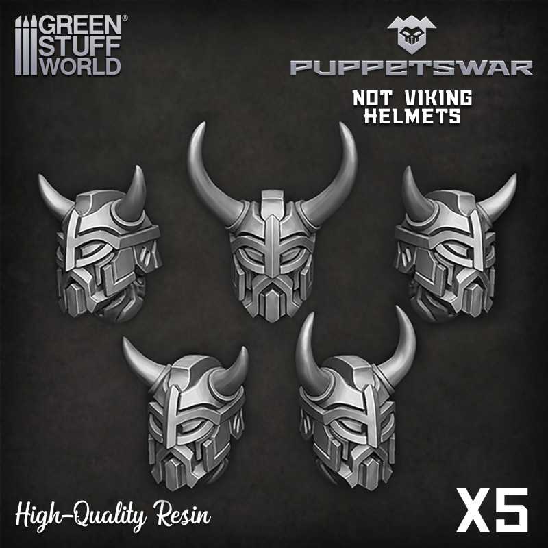 Viking Helmets 2 Resin items